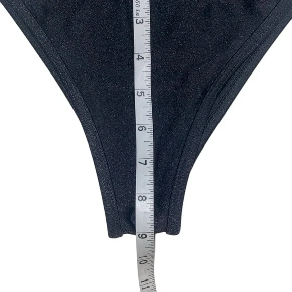 Dippin’ Daisy’s Black Cheeky Swim Bottom, Size XL - Picture 9 of 11